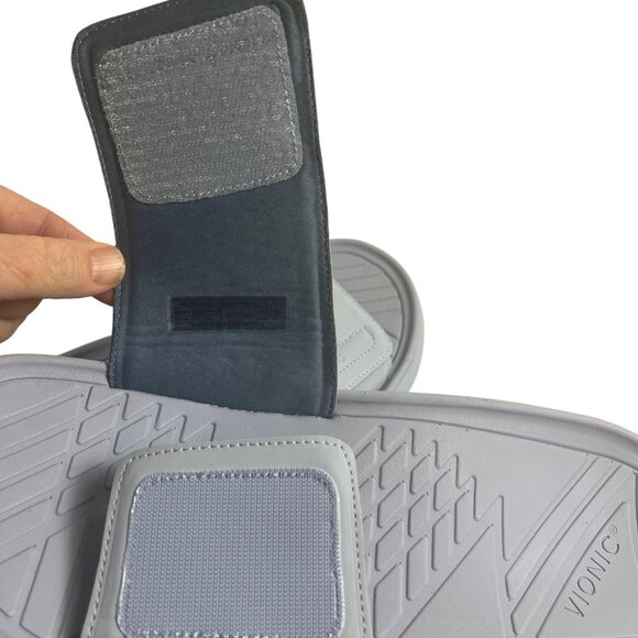 Vionic Unisex Blissful Rejuvenate Sandals M11.5/W13 Arch Support Adj. Slip-On - Picture 9 of 11